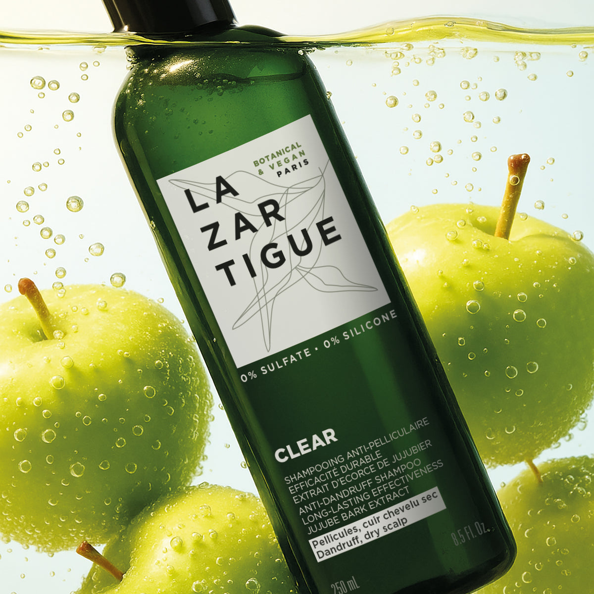 Lazartigue Clear Shampoo Cuoio Secco 250ml