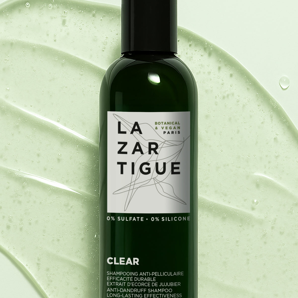 Lazartigue Clear Shampoo Cuoio Secco 250ml