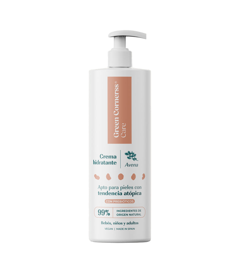 Green Cornerss Care Crema Hidratante de Avena 2x280 ml