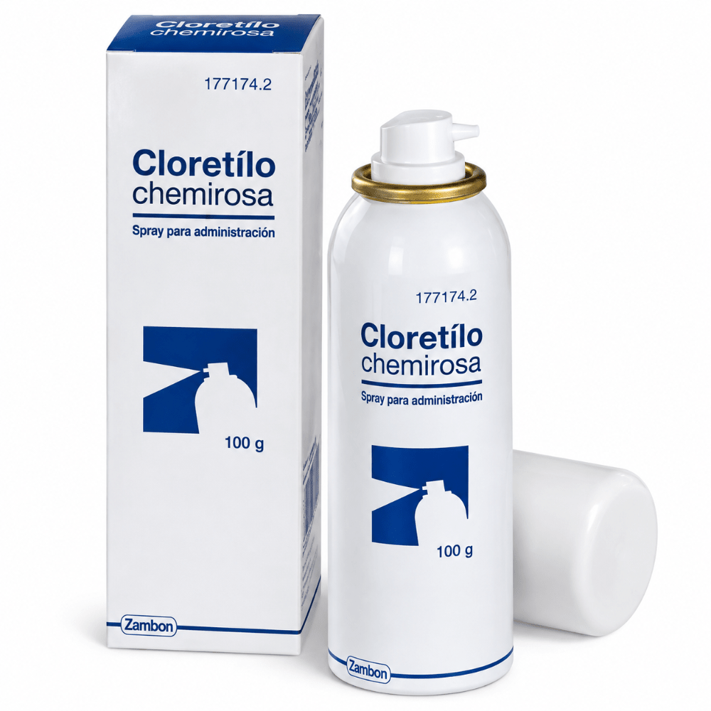 Cloretilo Chemirosa Spray 100 % 100g