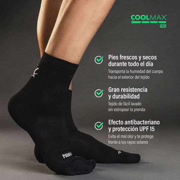 Podoks Calcetines Biomecânicos Comfort H3 Negros TS