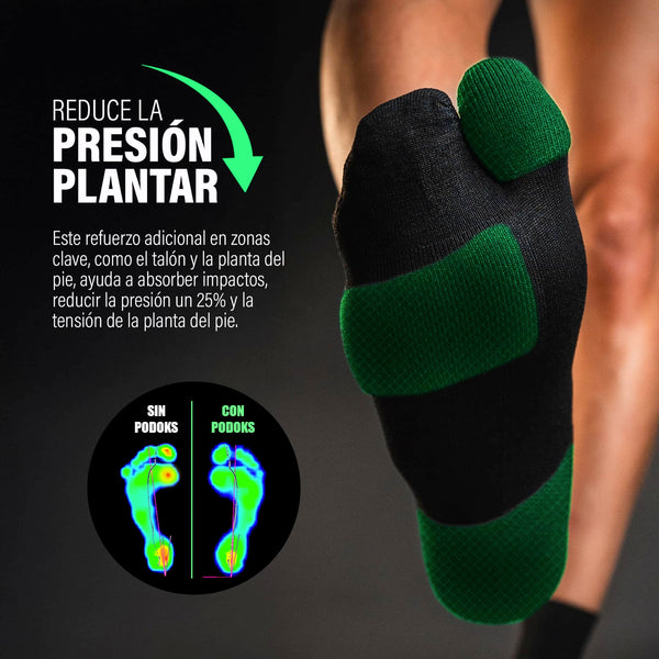 Podoks Calcetines Biomecânicos Comfort H3 Negros TS