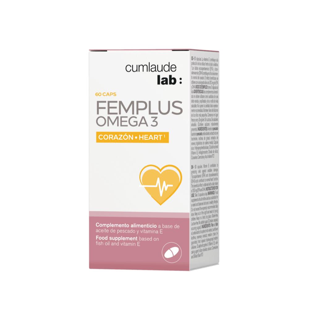 CUMLAUDE LAB Femplus Omega 3 60 Cápsulas-1