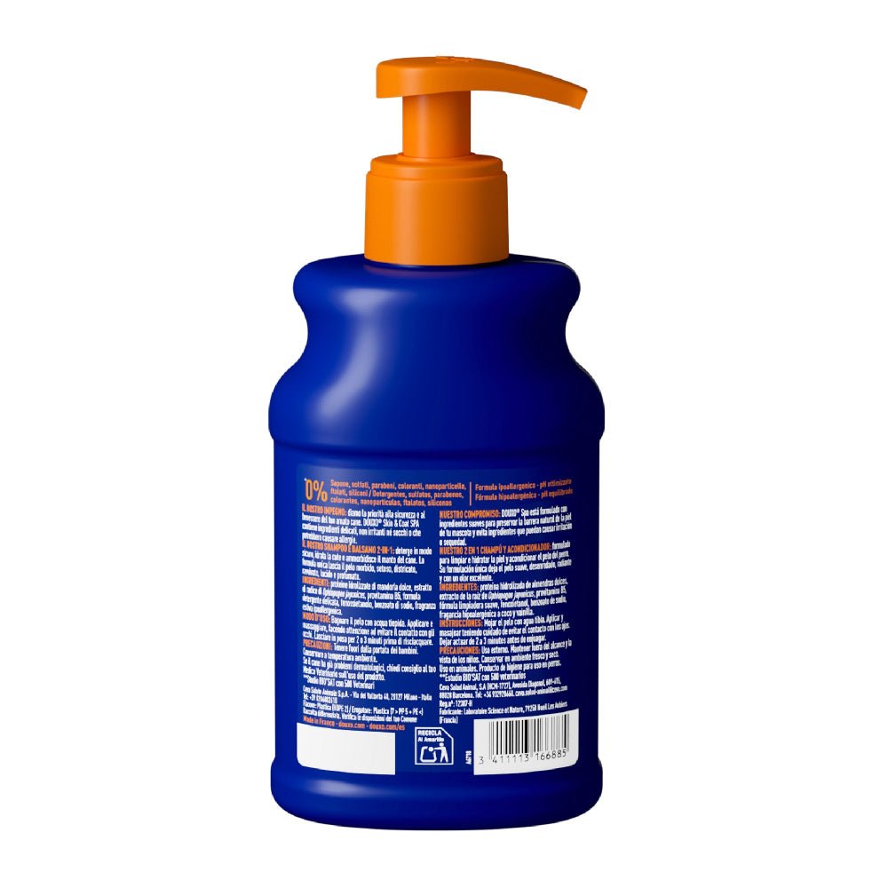 Douxo Spa 2-in-1 Shampoo and Conditioner for Dogs 250ml