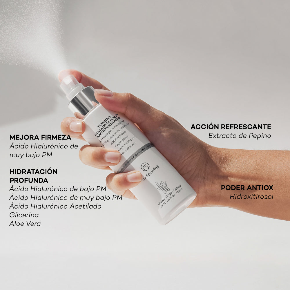 Cinco Punto Cinco Tónico Hialurónico 3 Antioxidante 125ml