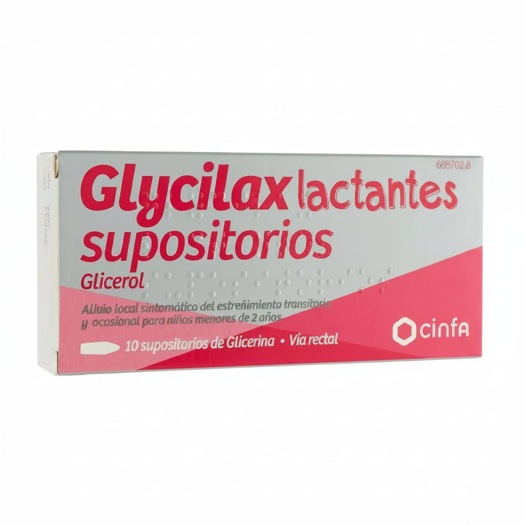 Glycilax Infants Glycerol Suppositories for Constipation 10