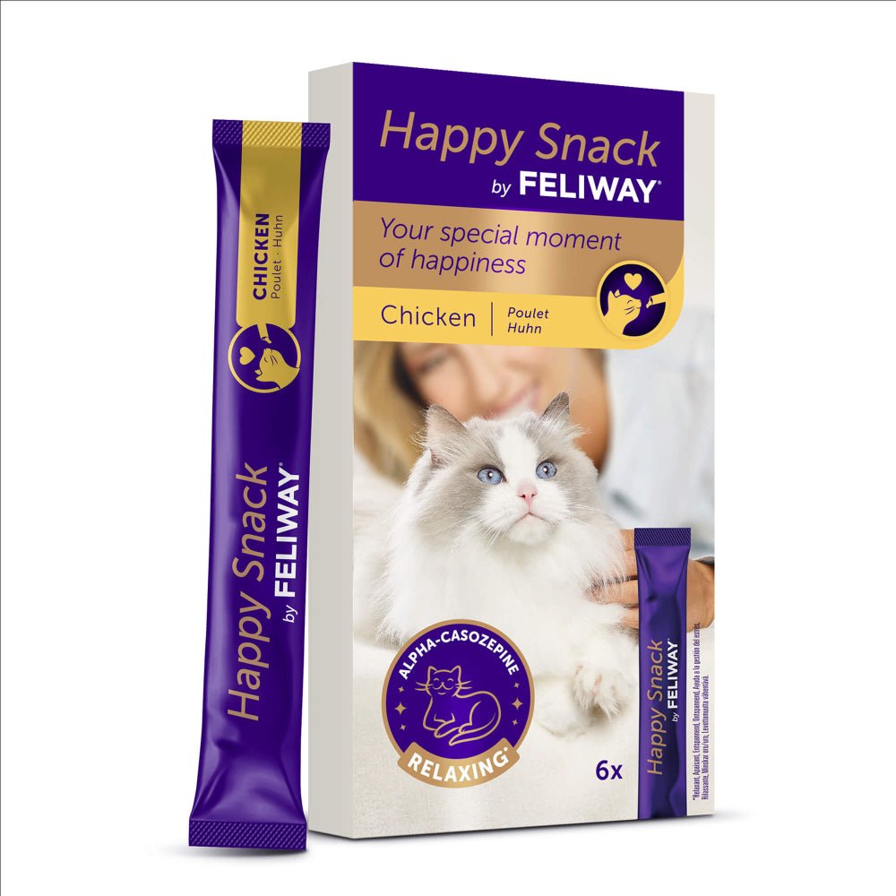 Feliway Happy Snack Chicken Cream 6 pcs