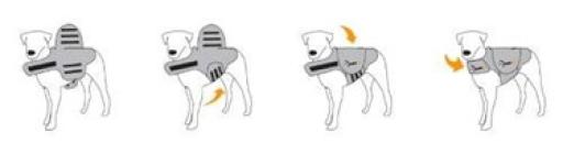 ThunderShirt Colete Antiestresse para Cães cinza S 1 unid.