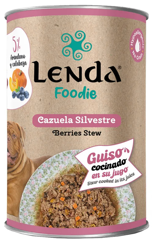 Lenda Foodie Perro Cazuela Silvestre 12X400Gr