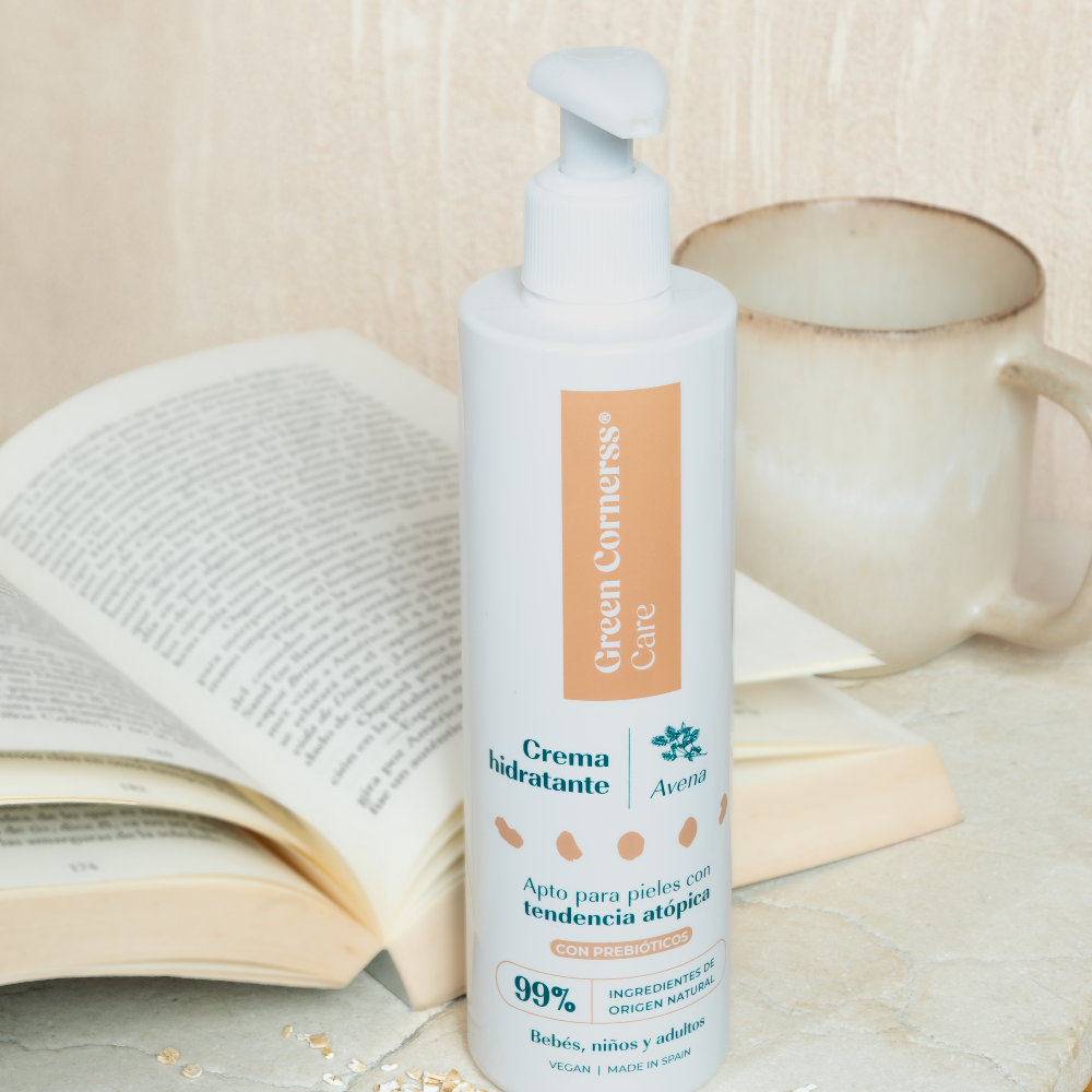 Green Cornerss Care Crema Hidratante de Avena 2x280 ml