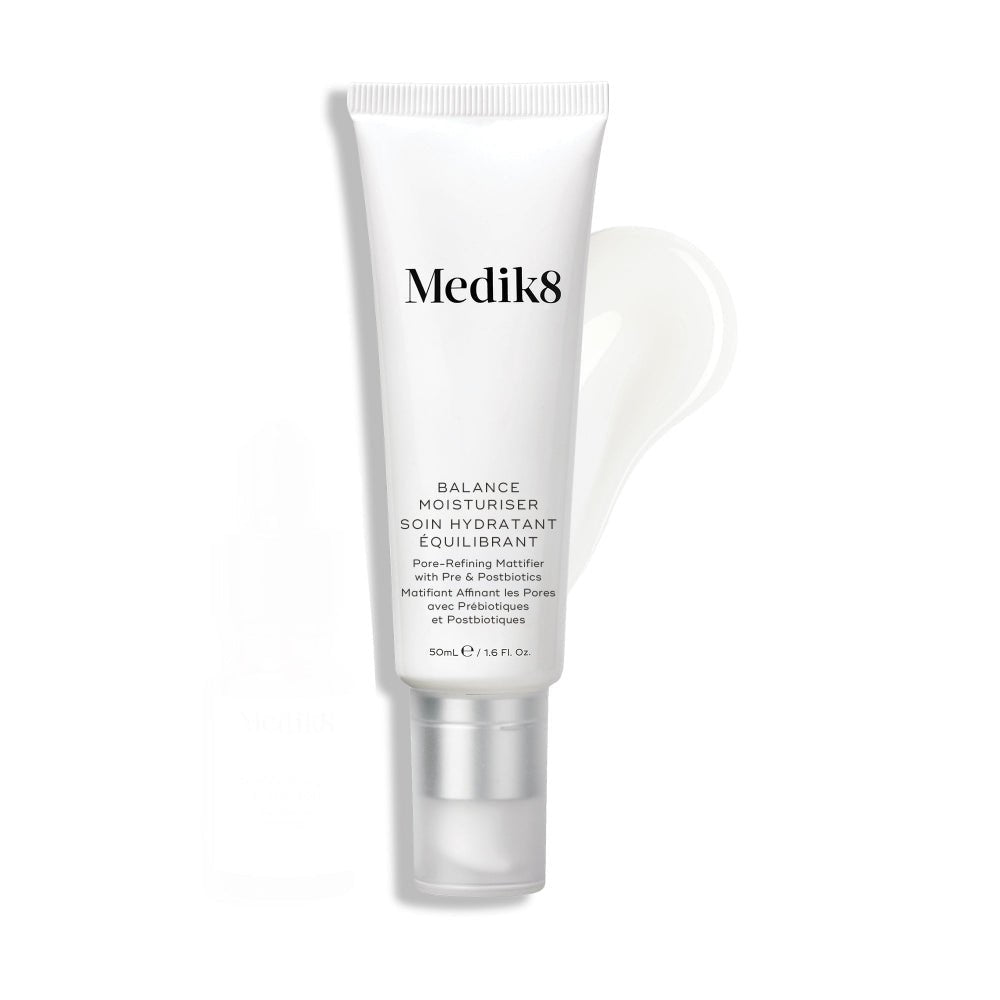 Medik8 Balance Crema Idratante 50 ml e Attivatore dell'Acido Glicolico 10 ml