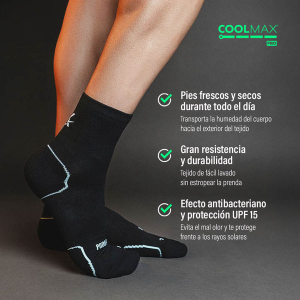 Podoks Calcetines Biomecânicos Metatarsalgia H3 Negros TXL