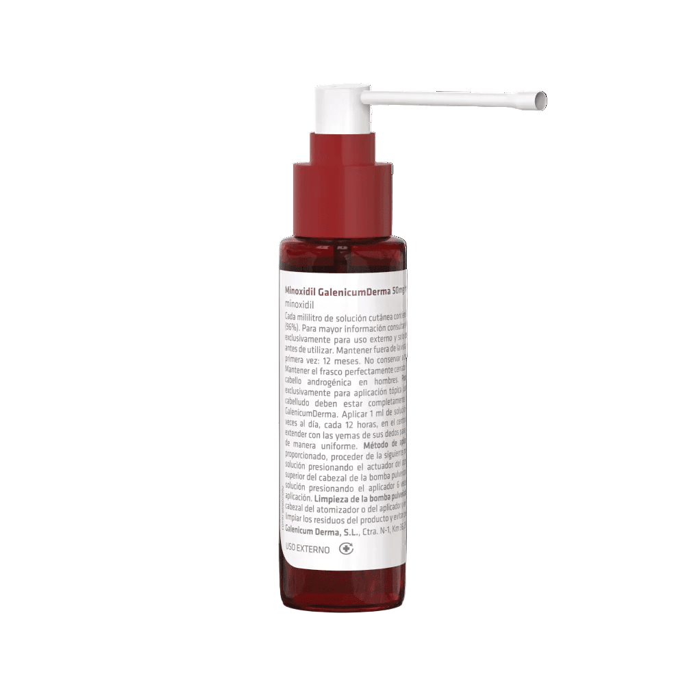 Minoxidil Galenicumderma 50 mg/ml soluzione cutanea caduta capelli 60 ml