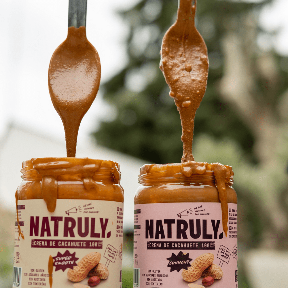 Natruly Crema de Cacahuete Crunchy 500g
