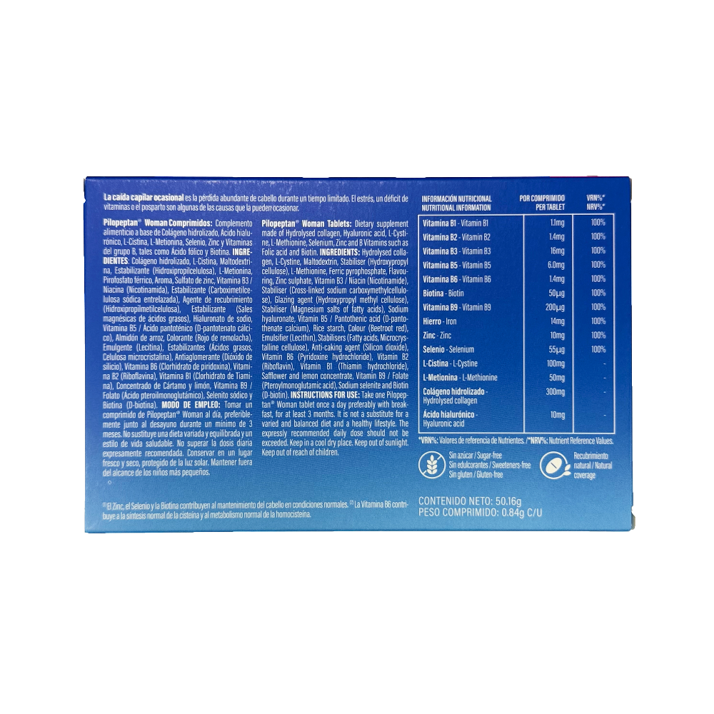 PILOPEPTAN Woman 60 tablets