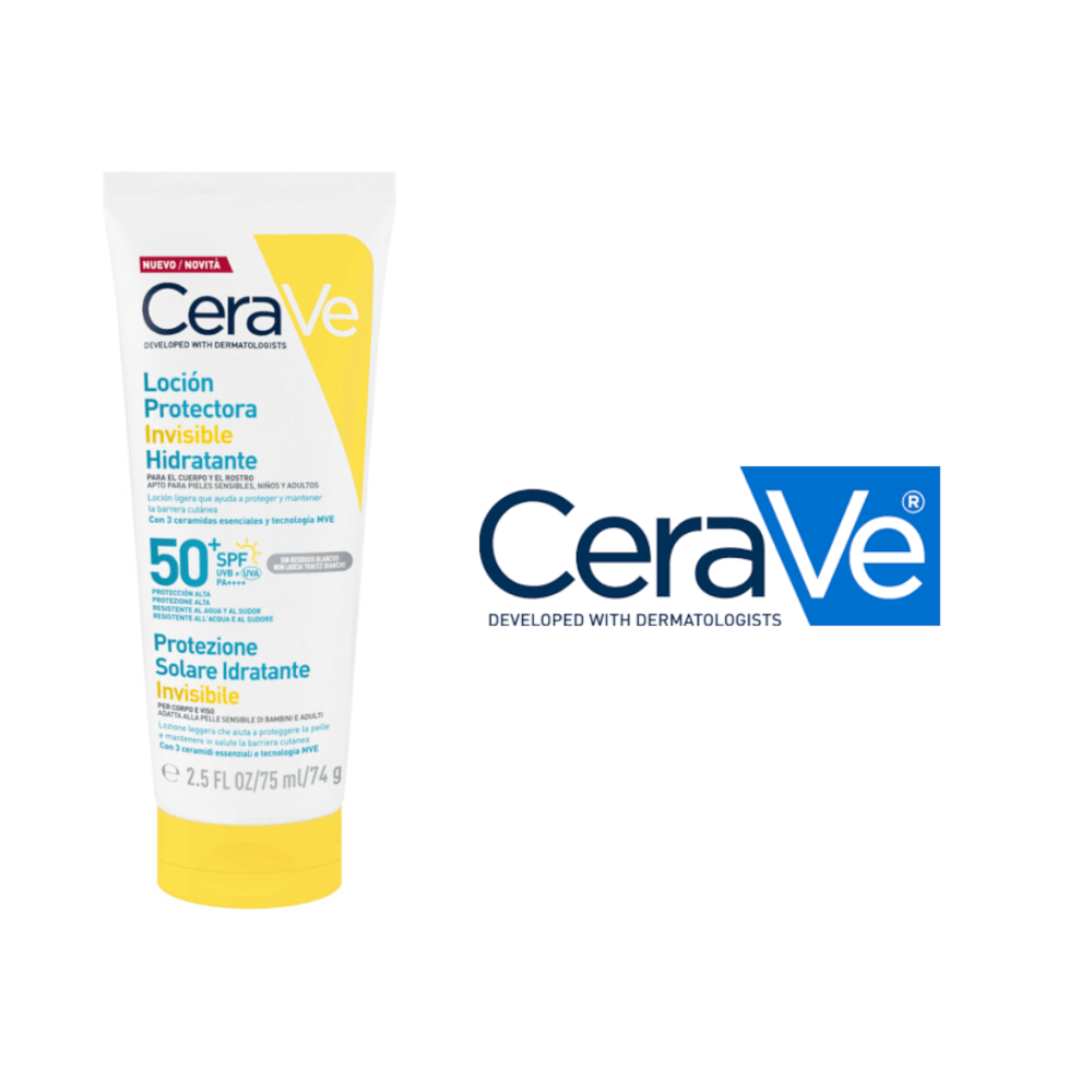 CeraVe Loción Protectora Invisible Hidratante Spf50 75ml