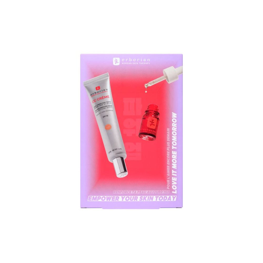 Erborian Kit CC Cream Doré 40ml + Skin Therapy Aceite de Noche 10ml