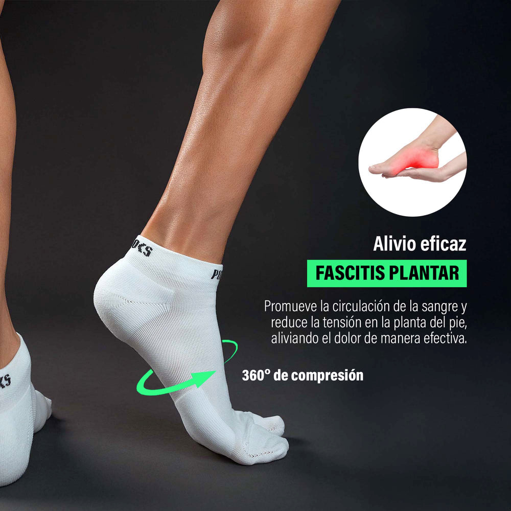 Podoks Biomechanical Running Socks H2 White TS
