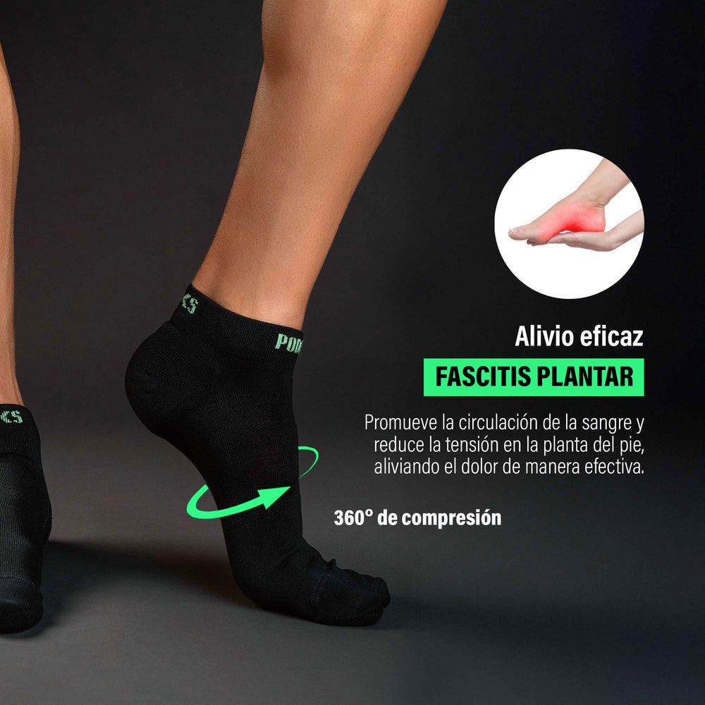 Podoks Calcetines Biomecánicos Running H2 Negros TS