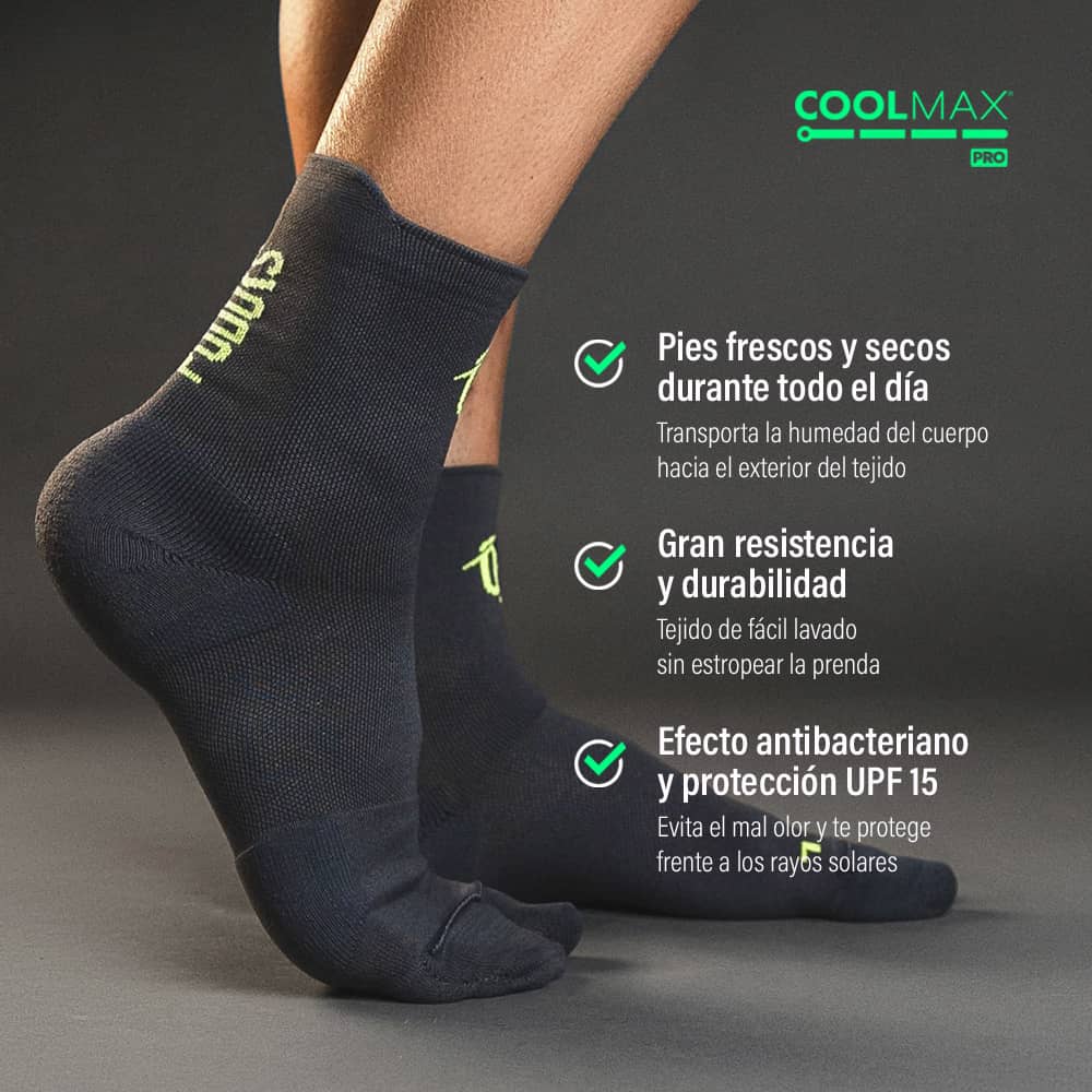 Podoks Biomechanical Running Socks H3 Pro Dark Gray TS