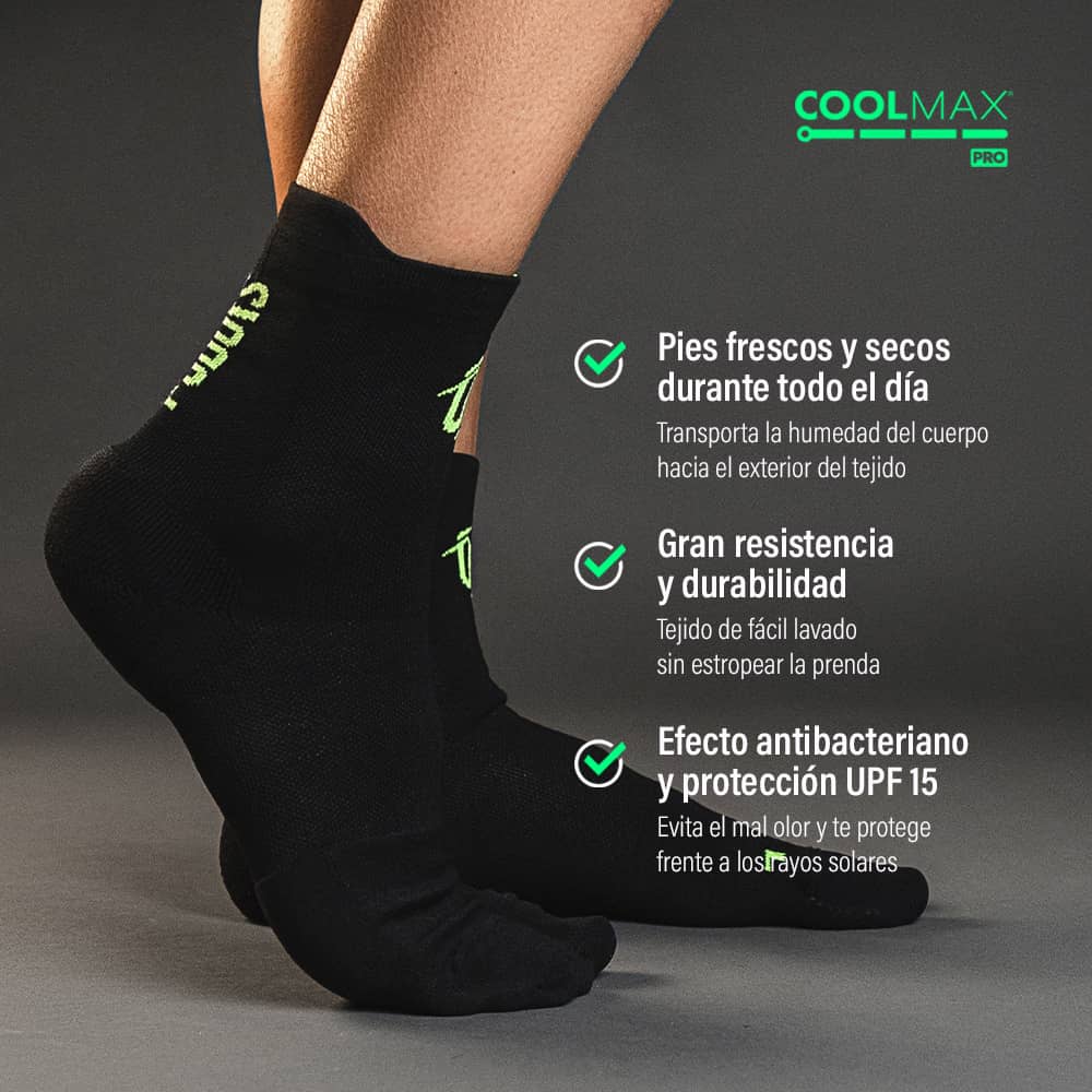 Podoks Biomechanical Running Socks H3 Pro Black TS