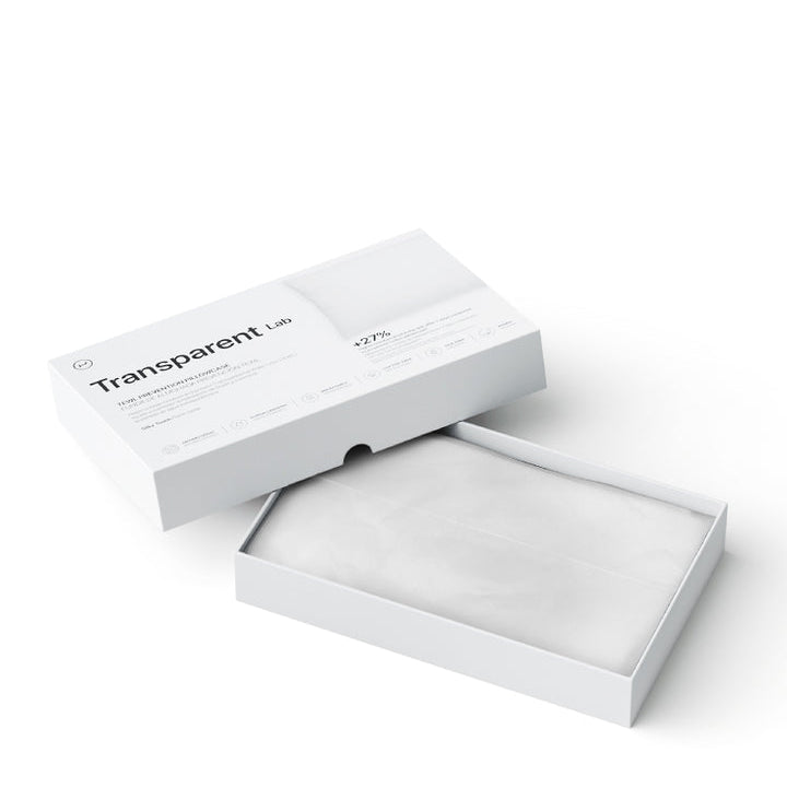 Funda de Almofada Lab Transparente King Size 50x90cm