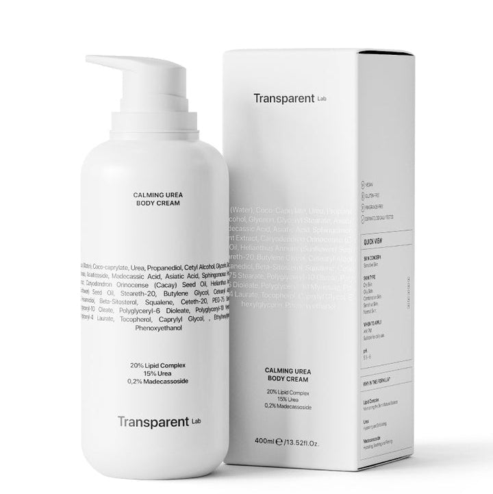 Loción Corporal Calmante de Ureia Translucida Lab 400ml