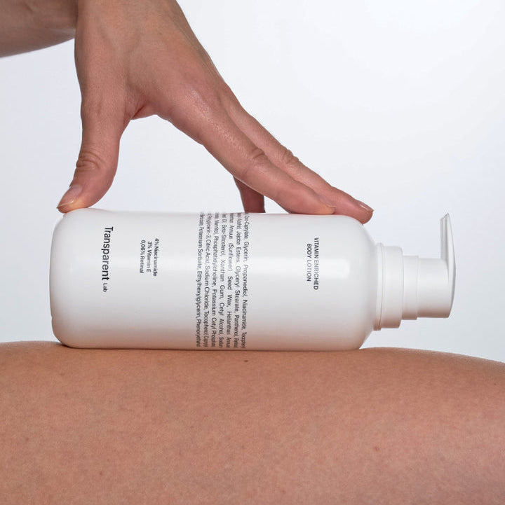 Transparent Lab Loção Corporal Enriquecida com Vitaminas 400ml