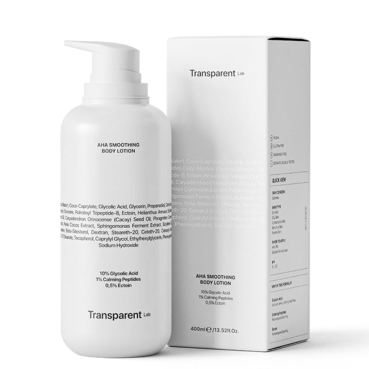 Transparent Lab Aha Smoothing Body Lotion 400ml
