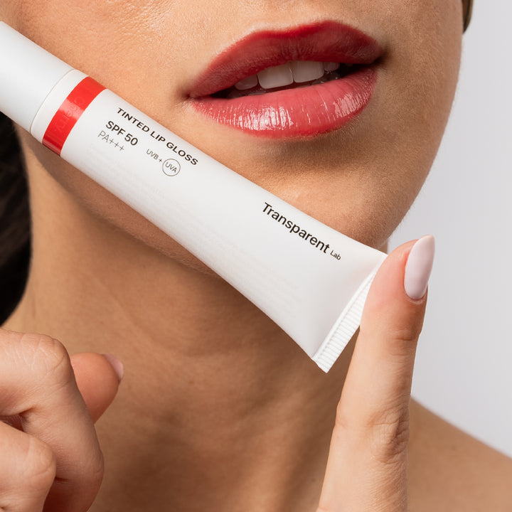 Transparent Lab Tinted Lipgloss Spf - Cherry 15ml
