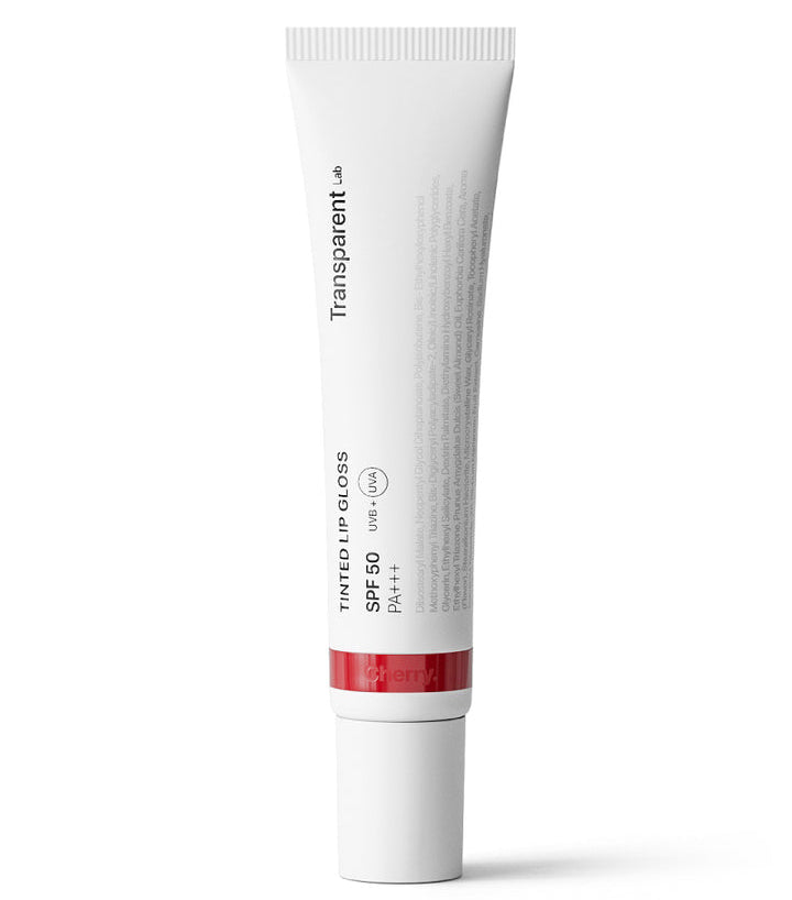 Transparent Lab Tinted Lipgloss Spf - Cherry 15ml