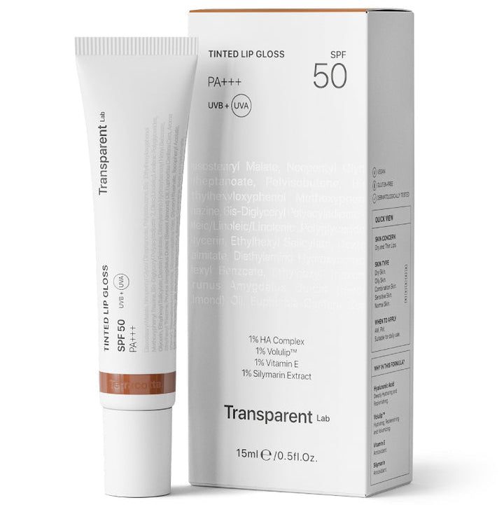 Transparent Lab Tinted Lipgloss Spf - Terracotta 15ml