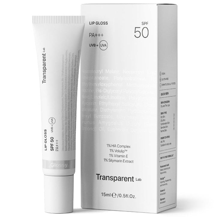 Transparent Lab Lipgloss Spf - Glossy 15ml