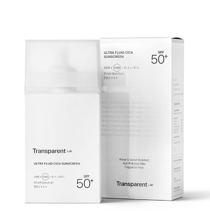 Protetor Solar Ultra Fluid Cica Lab Transparente 100ml