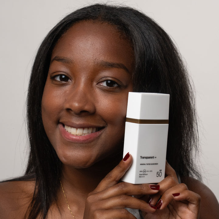 Protetor Solar Mineral Lab Transparente Tinted Dark 100ml