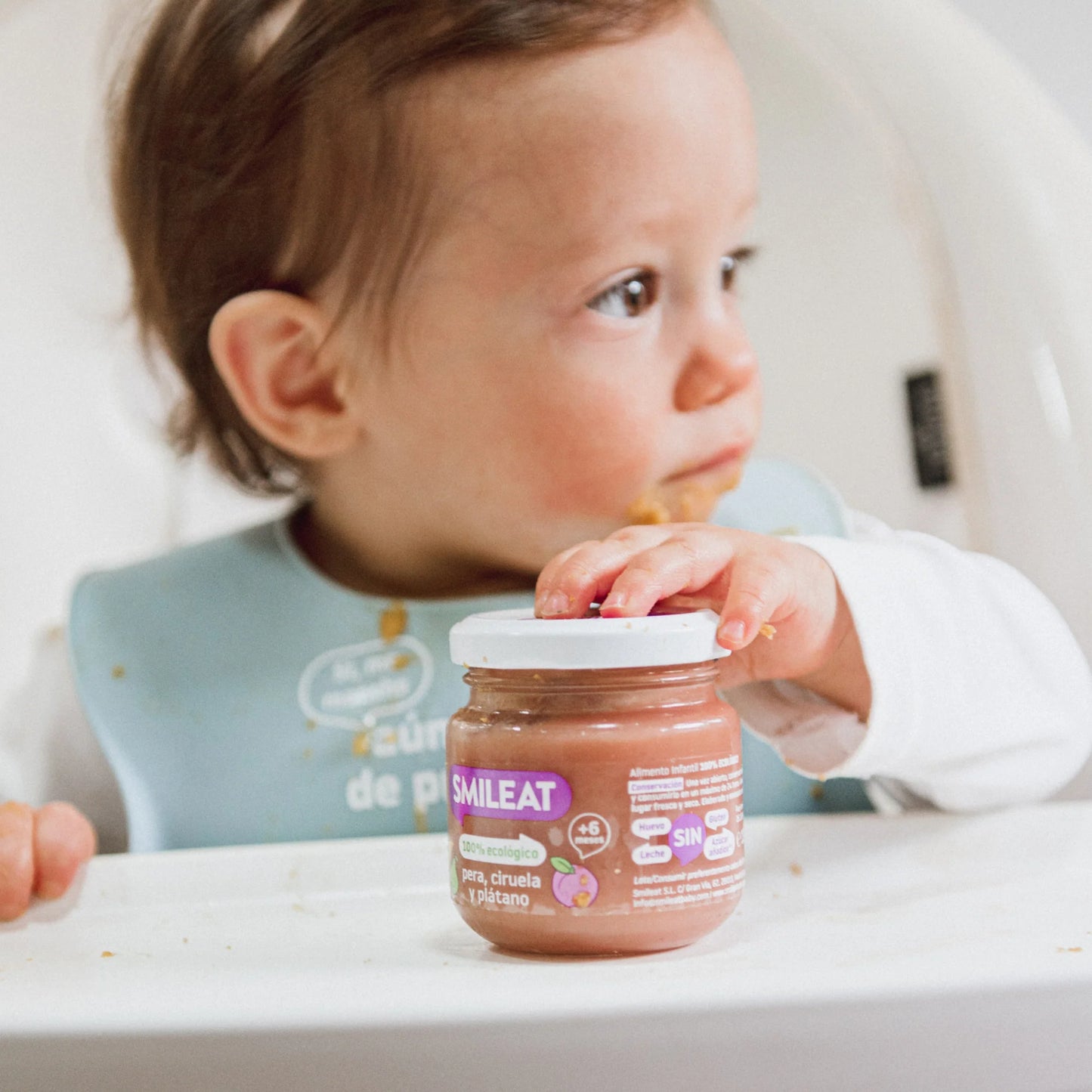SMILEAT Tarrito Ecológico Tres Frutas 130g-3