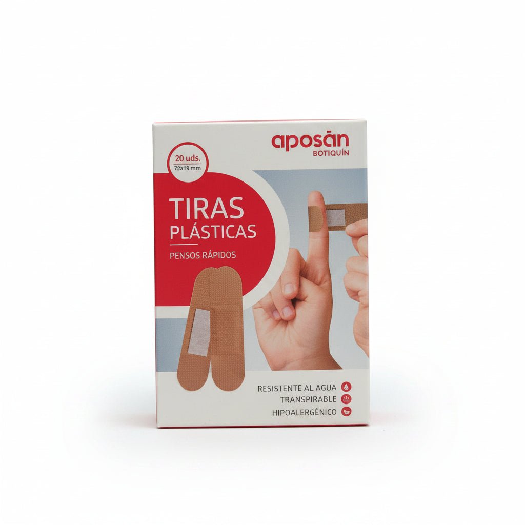 Aposan Tiras Plásticas 72x19mm 20 unidades