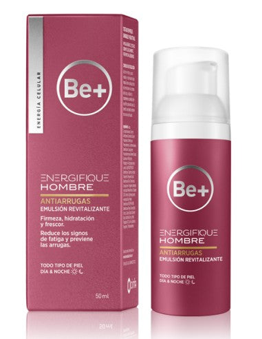 Be+ Energifique Hombre Emulsión Revitalizante Antiarrugas 50ml-1