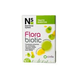 Nutritional System Florabiotic Complemento Alimenticio Cápsulas 30 ud-3