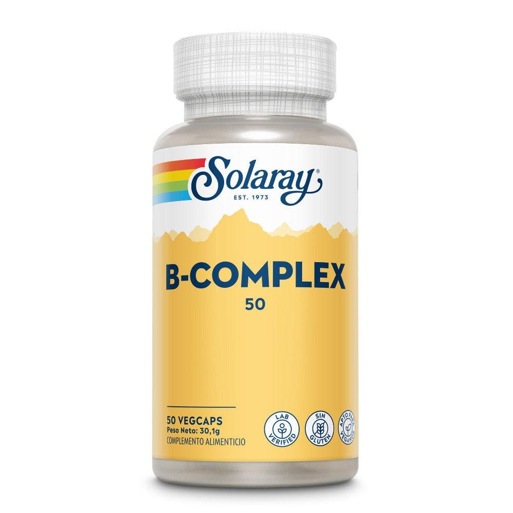 Solaray B Complex 50 50 Cápsulas