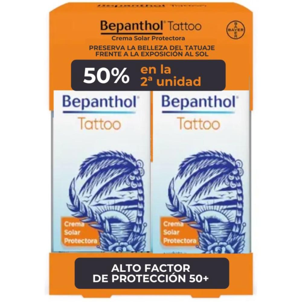 BEPANTHOL Tattoo Crema Solar SPF50+ Duplo 2x50 ml-1