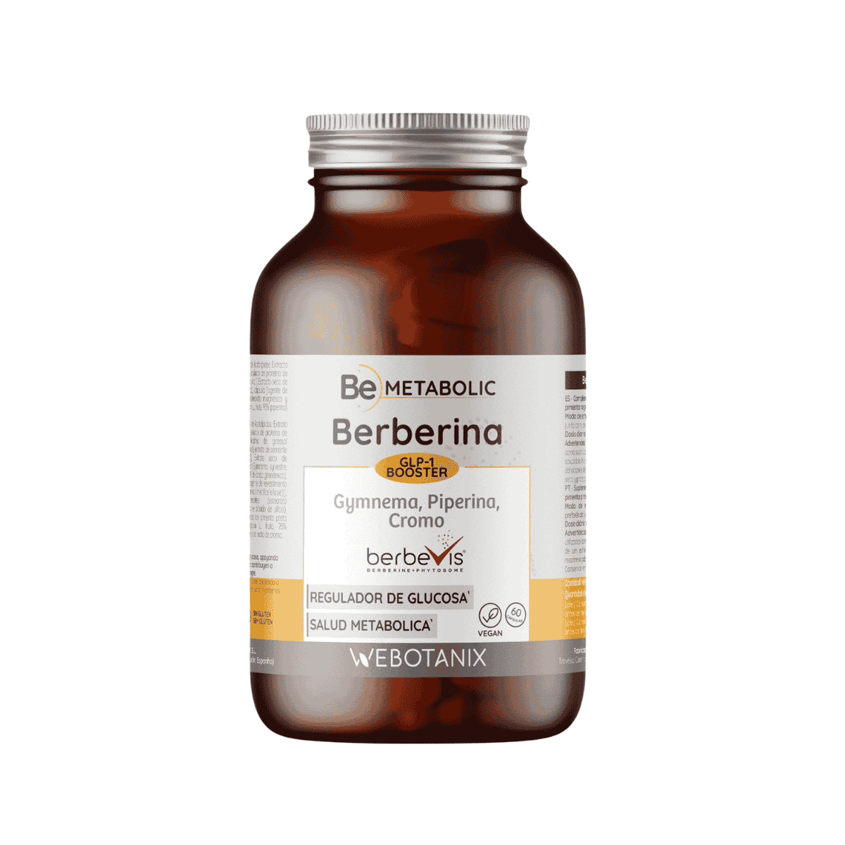 WeBotanix Berberina BeMetabolic 60 cápsulas