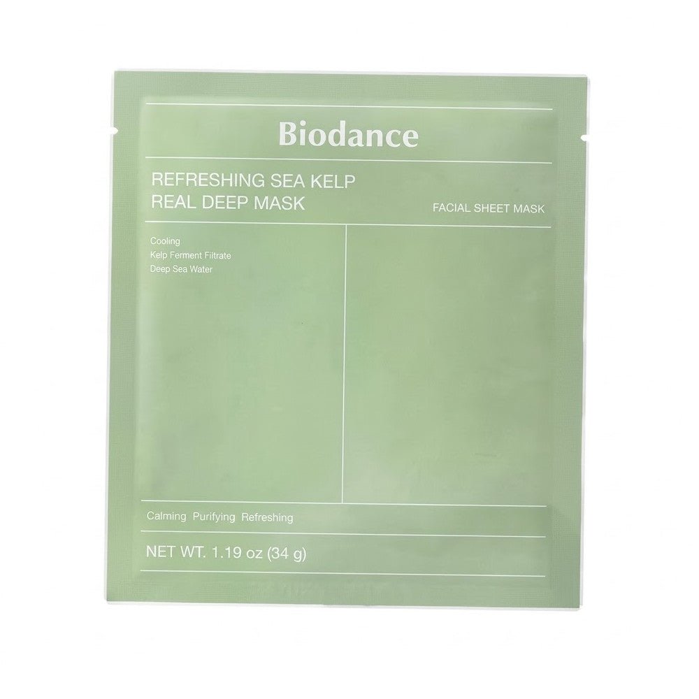 Biodance Sea Kelp Refreshing Real Deep Mask (caja 4x34g)
