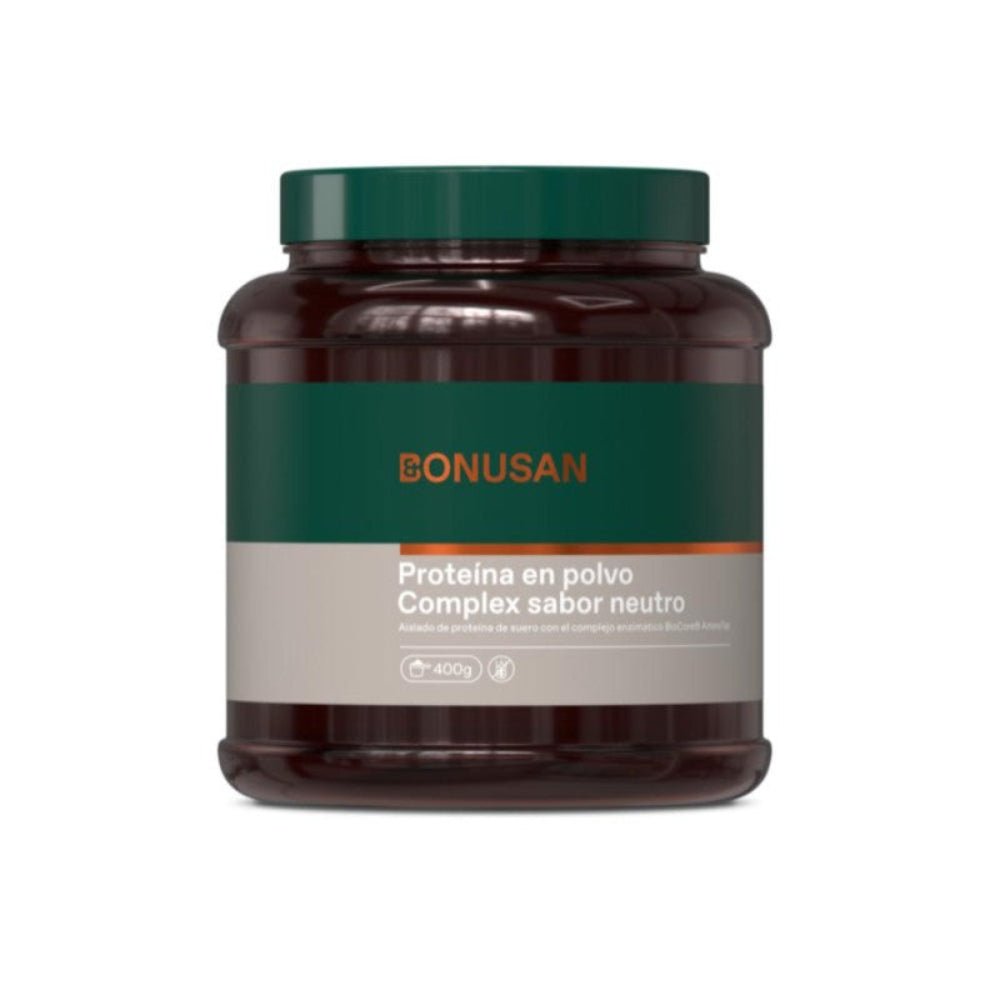 Bonusan Proteína en Polvo Complex Sabor Neutro 400 g-1