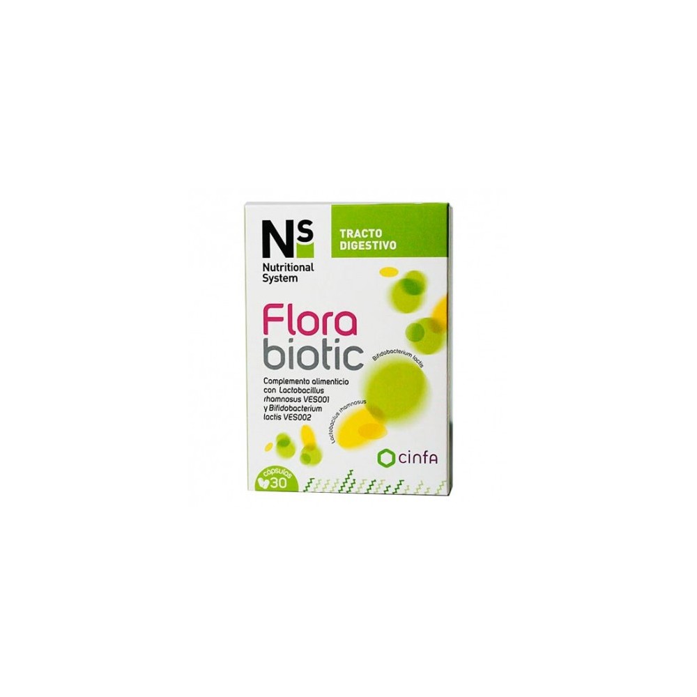 Nutritional System Florabiotic Complemento Alimenticio Cápsulas 30 ud-2