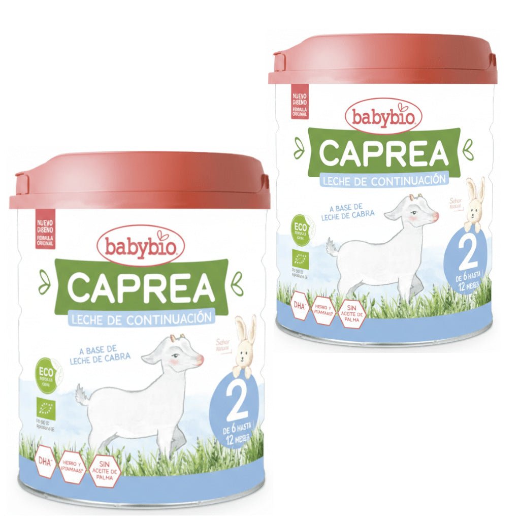 BABYBIO Caprea 2 Leite de Cabra Bio 6-12m Duplo 2x800g