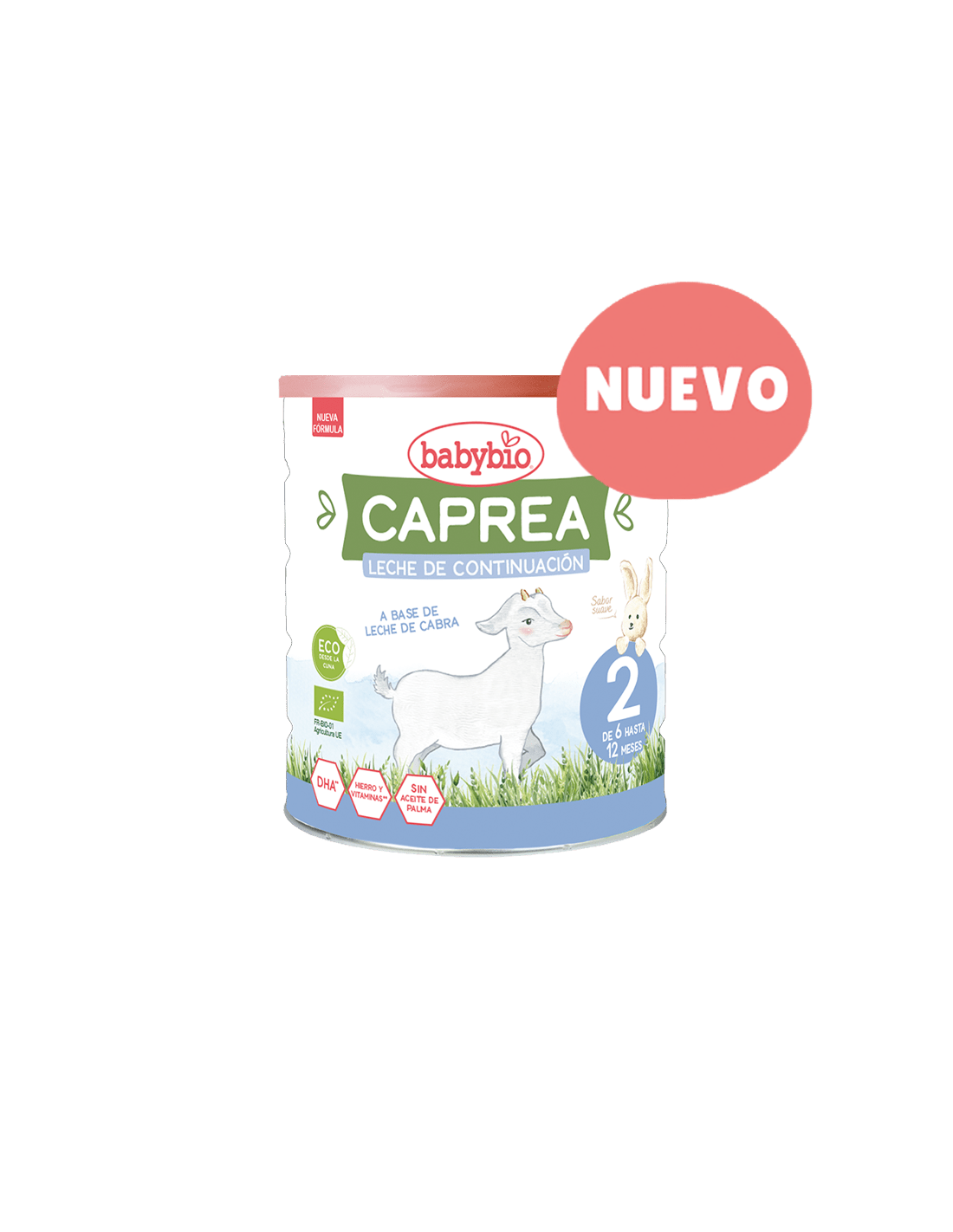 BabyBio Caprea 2 Latte di Capra Proseguimento BIO 6-12m – 400 g