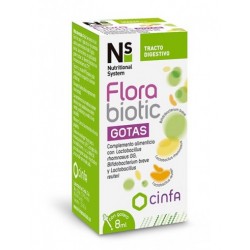 Nutritional System Florabiotic Gotas Complemento Alimenticio 8ml-1