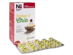 Nutritional System Ns Omega3 Chia Cápsulas 60 uds-1