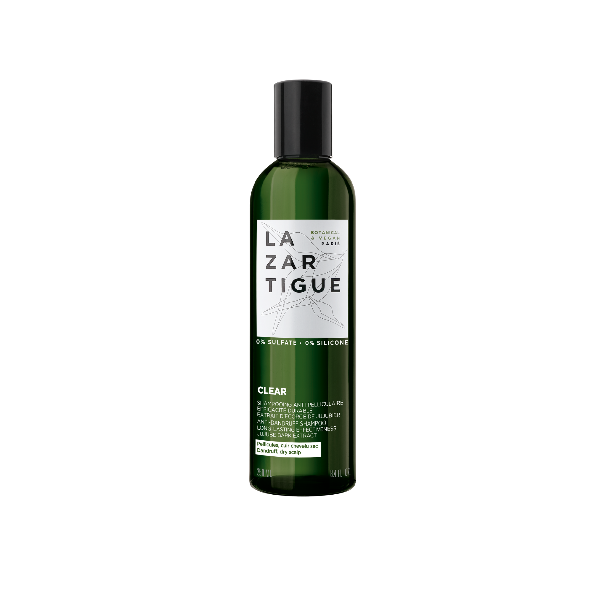 Lazartigue Clear Shampoo Cuoio Secco 250ml